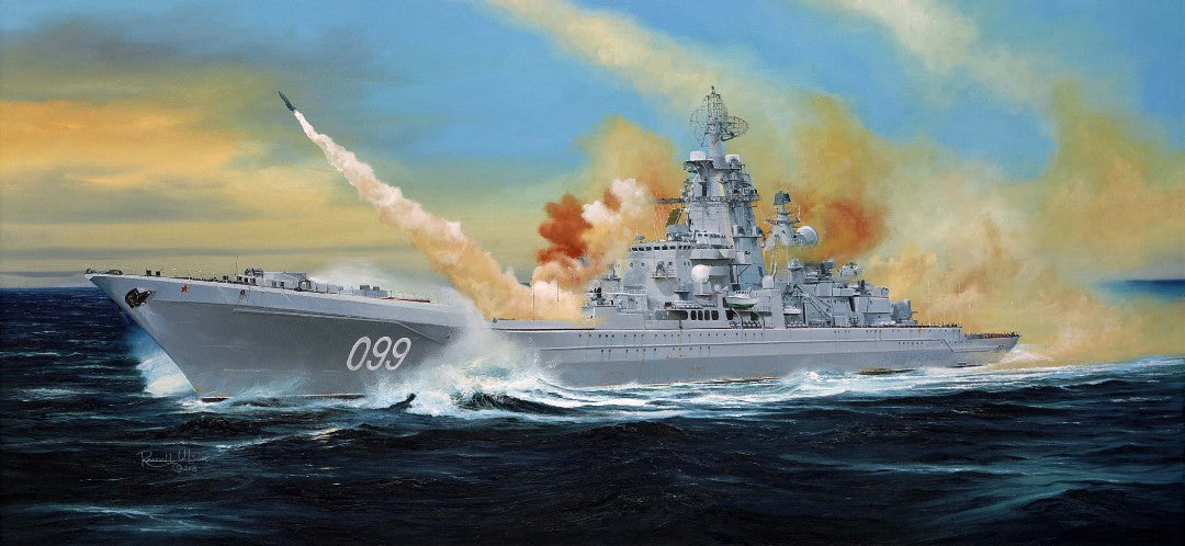 Trumpeter 1/350 Russian battlecruiser Pyotr Velikiy Ex-Yuki Andr