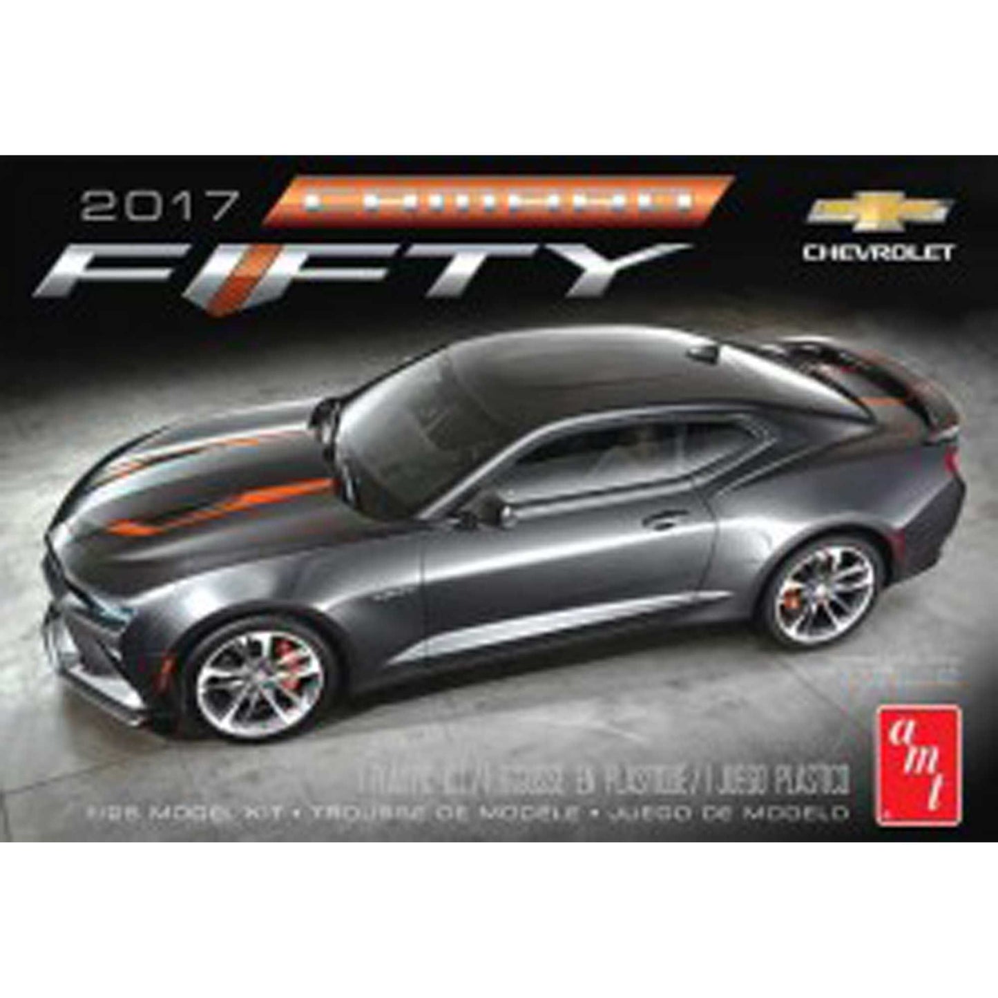 1/25 2017 Chevy Camaro 50th Anniversary Model Kit - Ricky's Hobby Corner