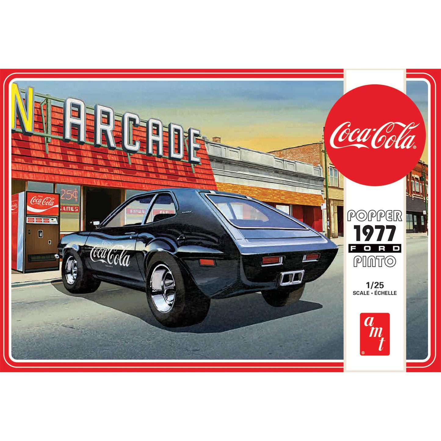 1/25 1977 Ford Pinto Popper with Vending Machine Coca-Cola - Ricky's Hobby Corner