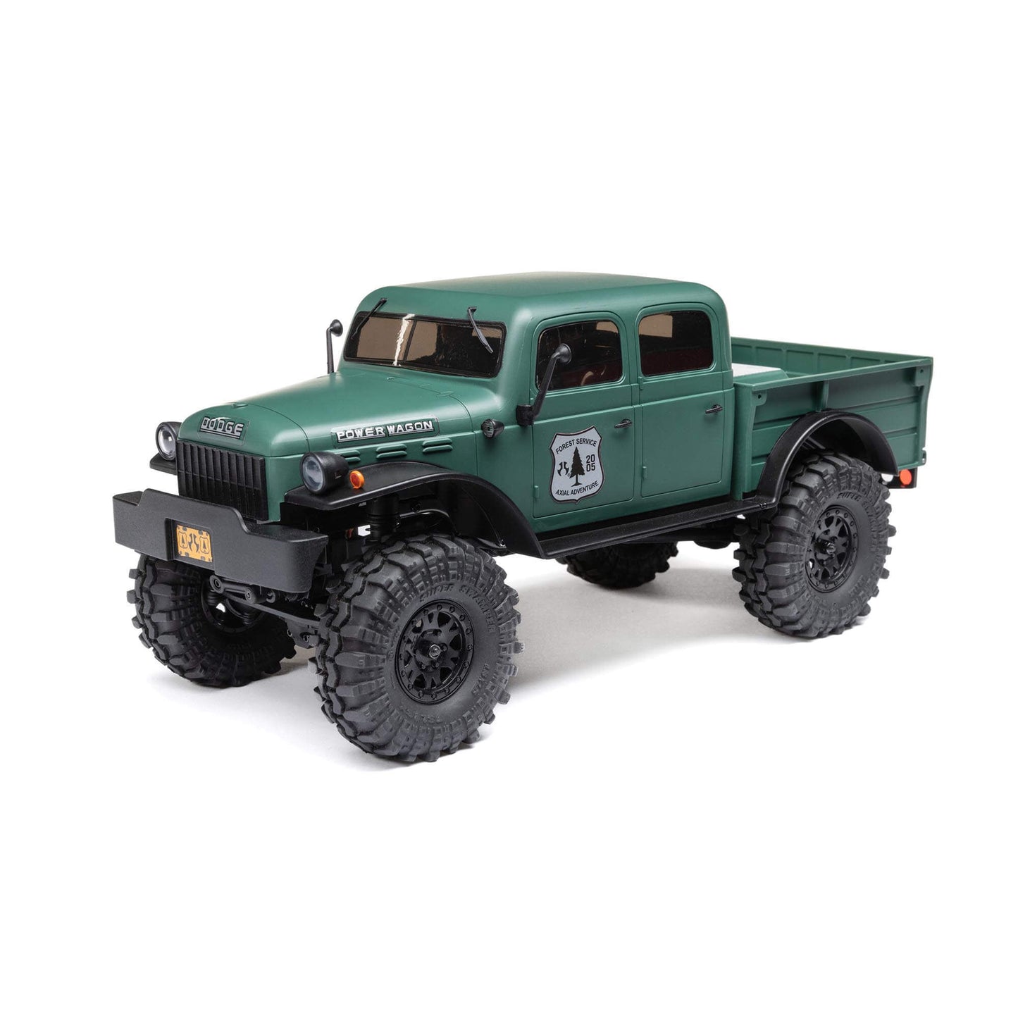 1/24 SCX24 Dodge Power Wagon 4WD Rock Crawler Brushed RTR Green