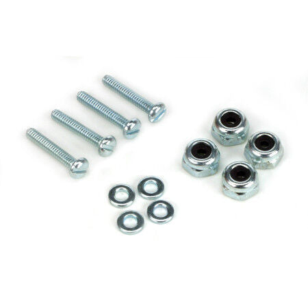 Du-Bro Bolt Sets With Lock Nuts 2-56 x 1/2" (4/pkg)