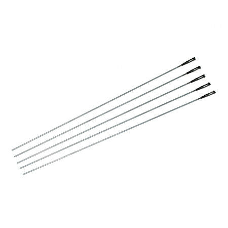 Du-Bro Steel Kwik-Link With 12", 2-56 Rod (QTY/PKG: 5 )