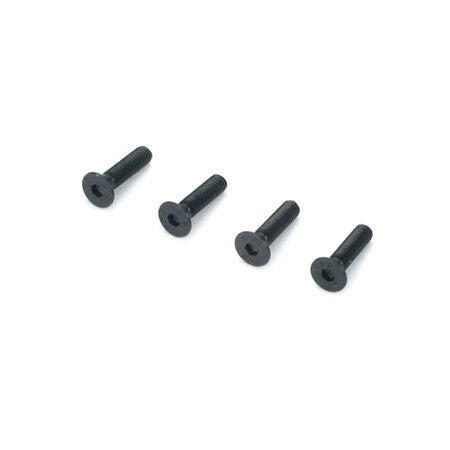 Du-Bro 3.0mm x 12 Flat-Head Socket Screws 4/pkg.