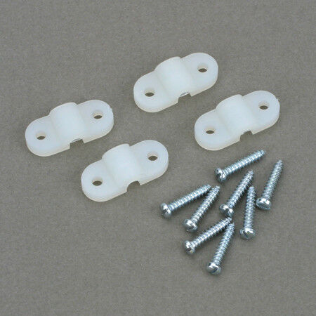 Du-Bro 1/8" Nylon Landing Gear Straps (4/pkg)