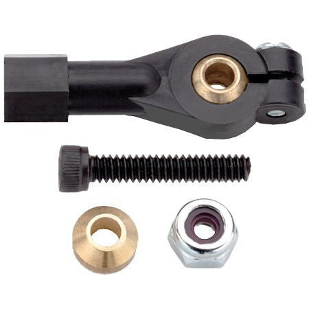 Du-Bro E/Z Adjust Heavy Duty 4-40 Ball Link (1/pkg)
