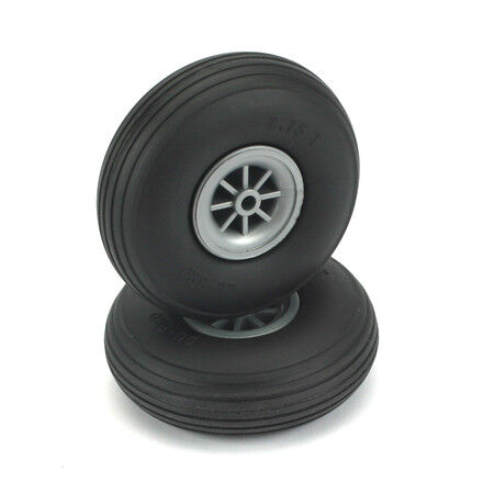 Du-Bro 2-3/4" Dia. Treaded Surface Wheels (2)