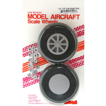U-325 Scale Wheels 3-1/4"