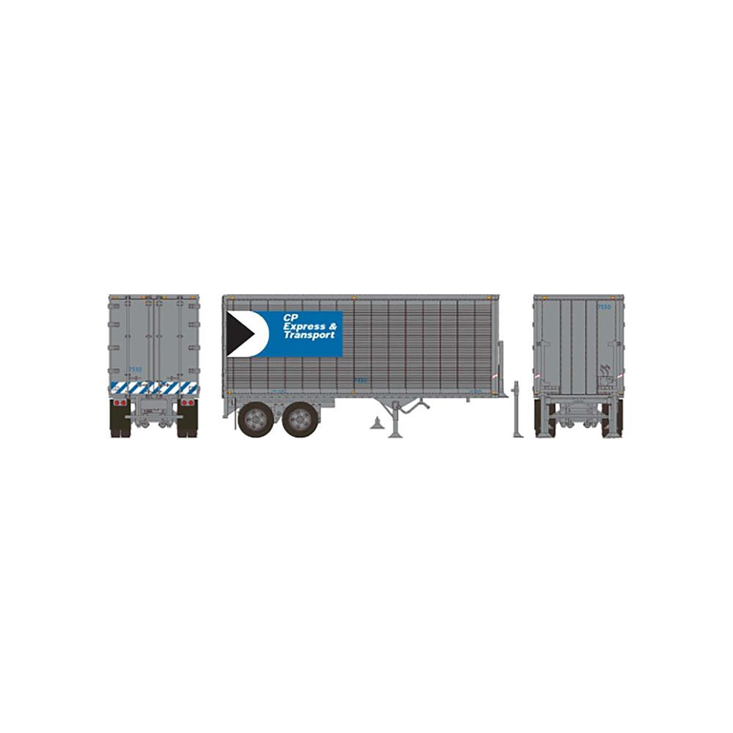 HO 26 Can-Car Trailer CPR Express #7546