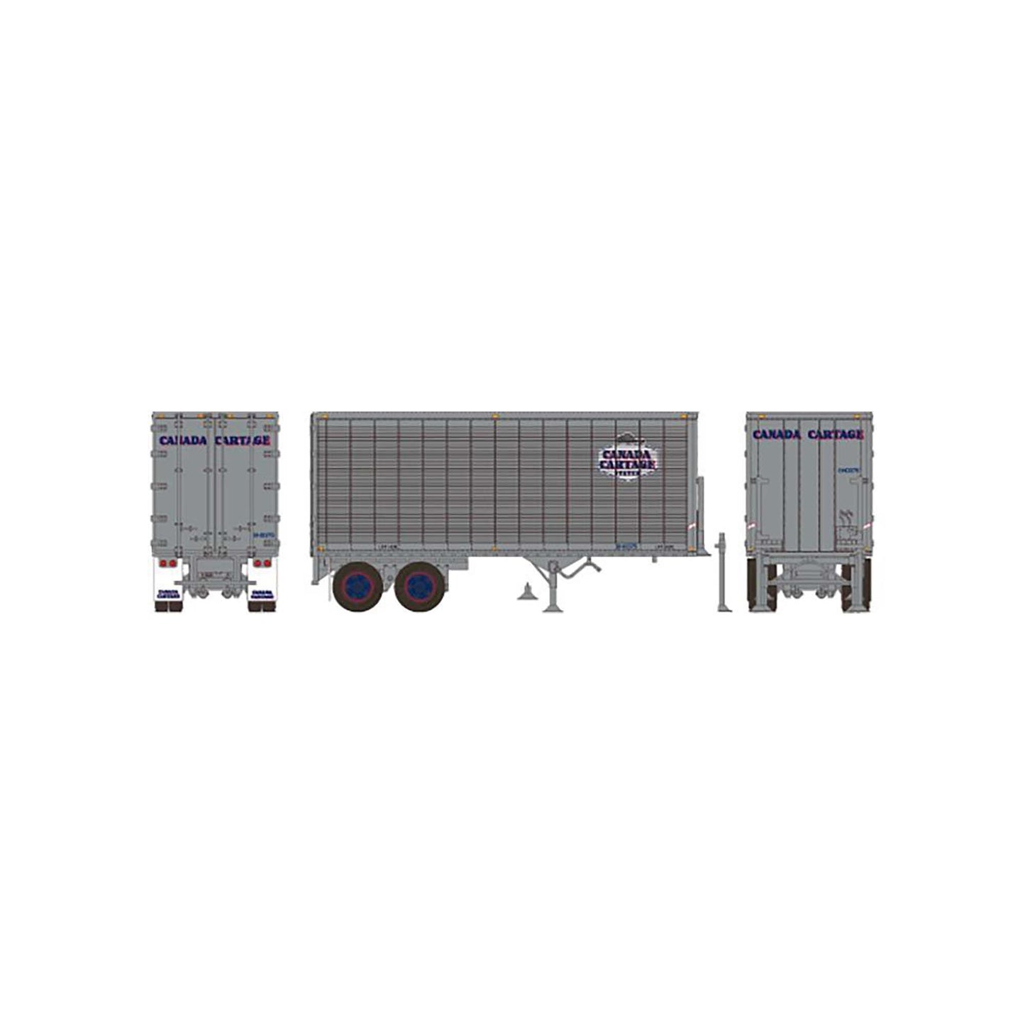 HO 26 Can-Car Trailer Canada Cartage #8H0394