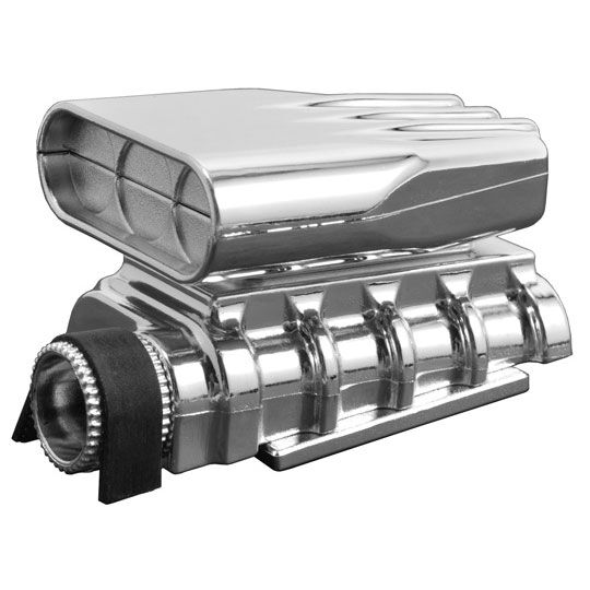 Mock Intake & Blower Set Chrome