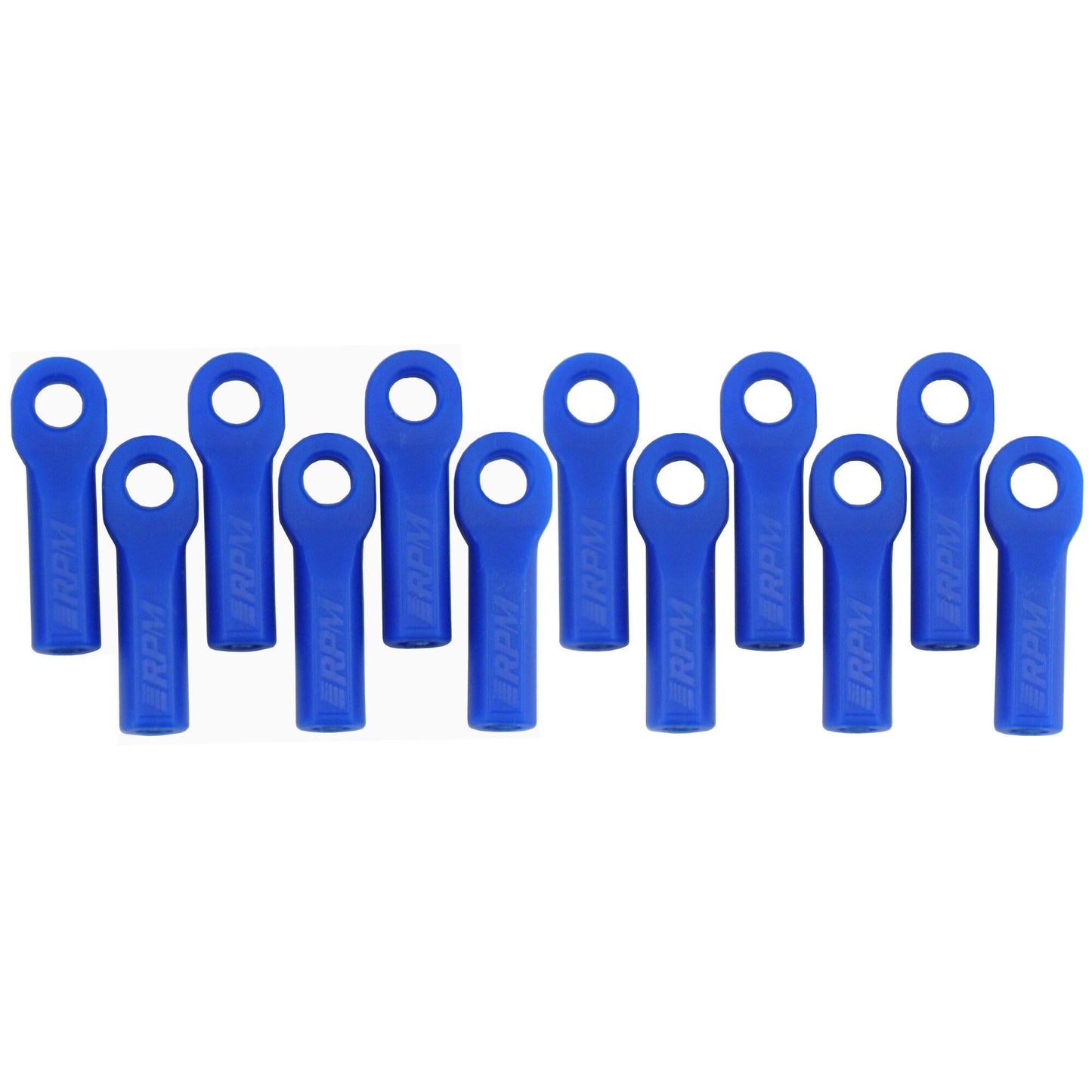 Long Rod Ends (12) Blue: TRA 1/10 Rally