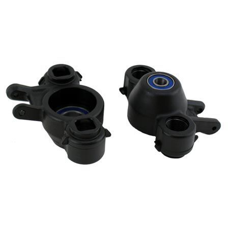 Axle Carriers/Oversized Bearings Black:Revo/Slayer