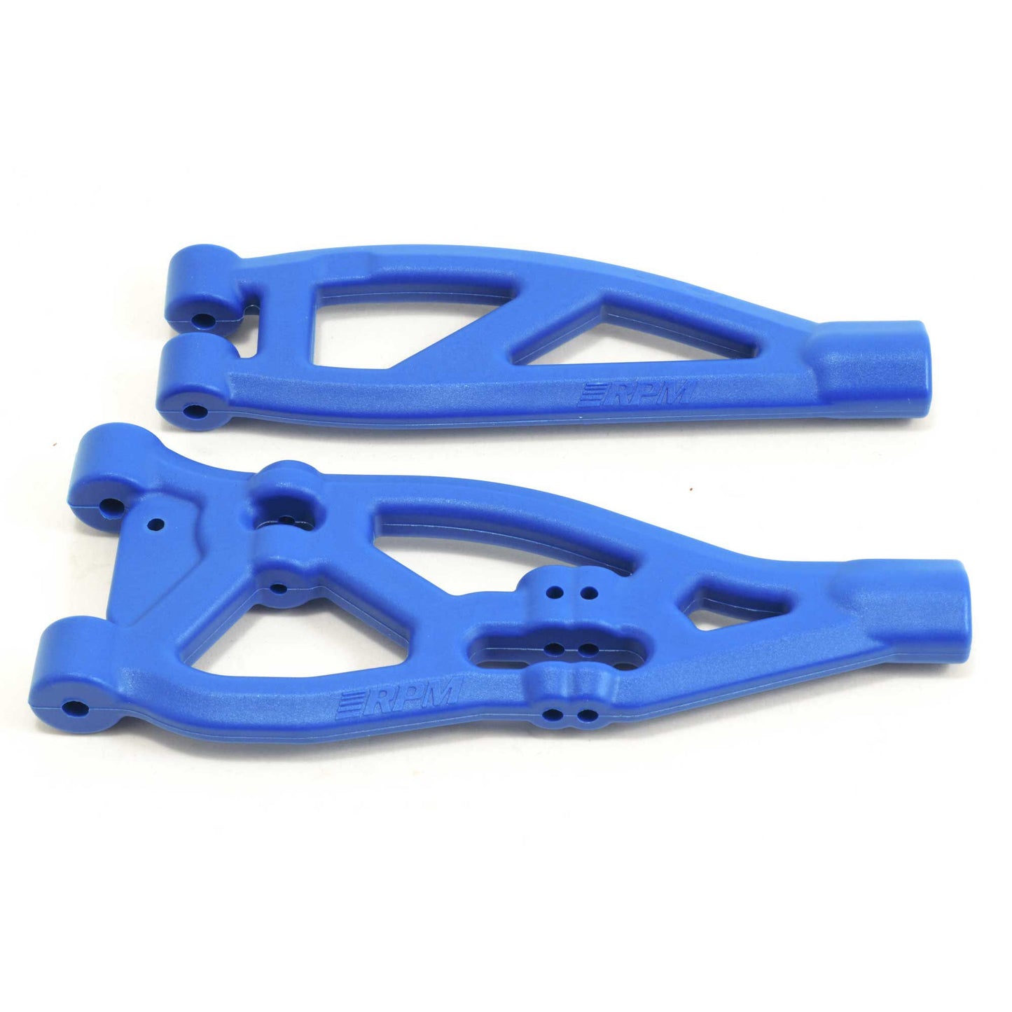 Front Upper and Lower A-Arm: ARRMA V4 & Older 6S BLX Trucks Blue