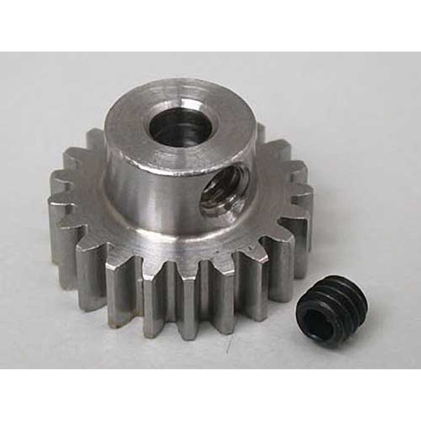 Steel Alloy Motor Pinion Gear 1/8"/.6 Mod 21T