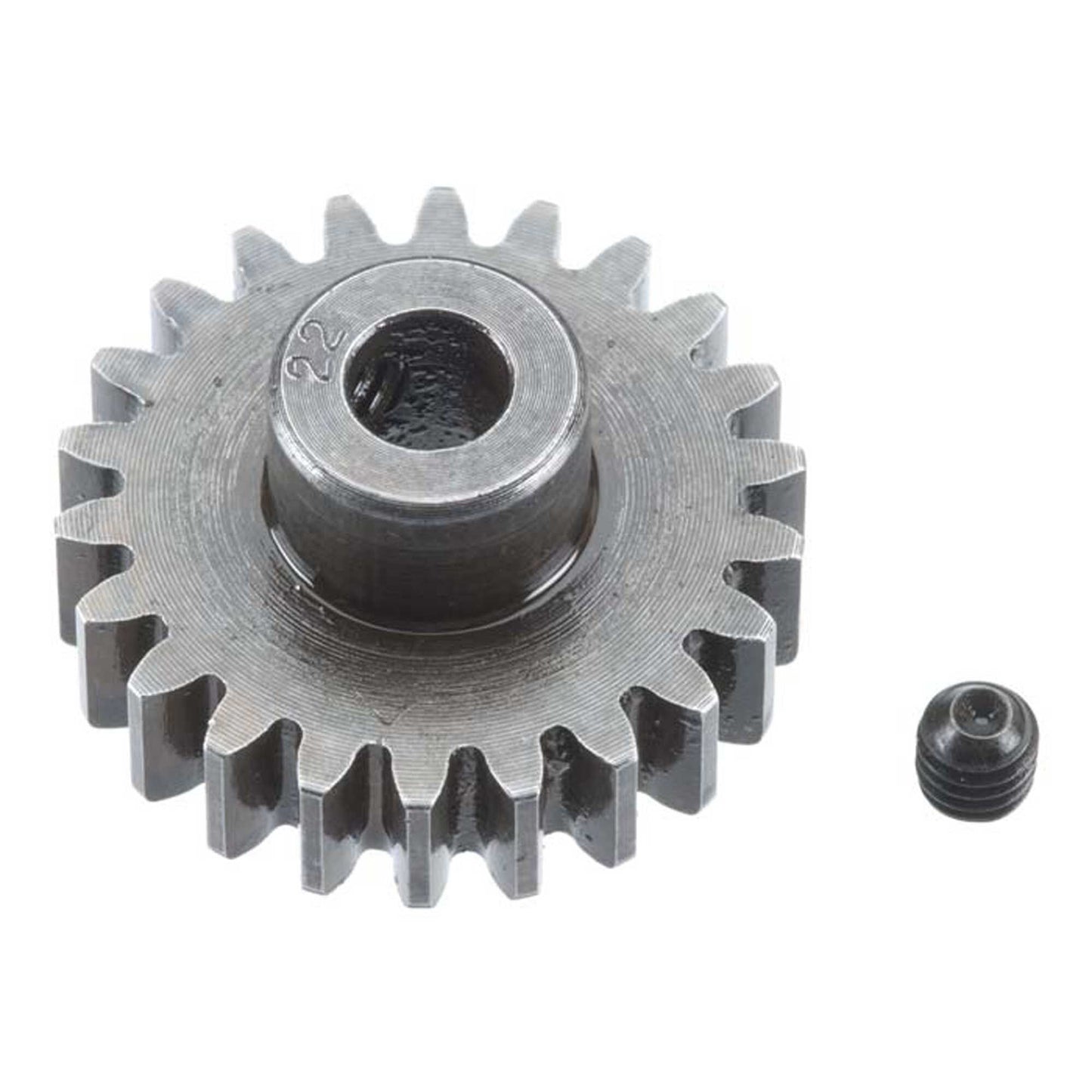 Extra Hard Steel 5mm Bore 1 Module Pinion 22T