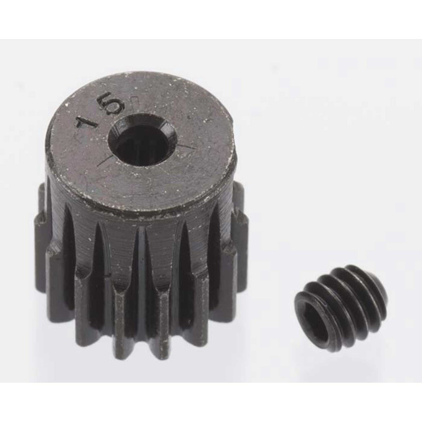 0.5 Module Hard Blackened Steel Mini Pinion 2mm 15T