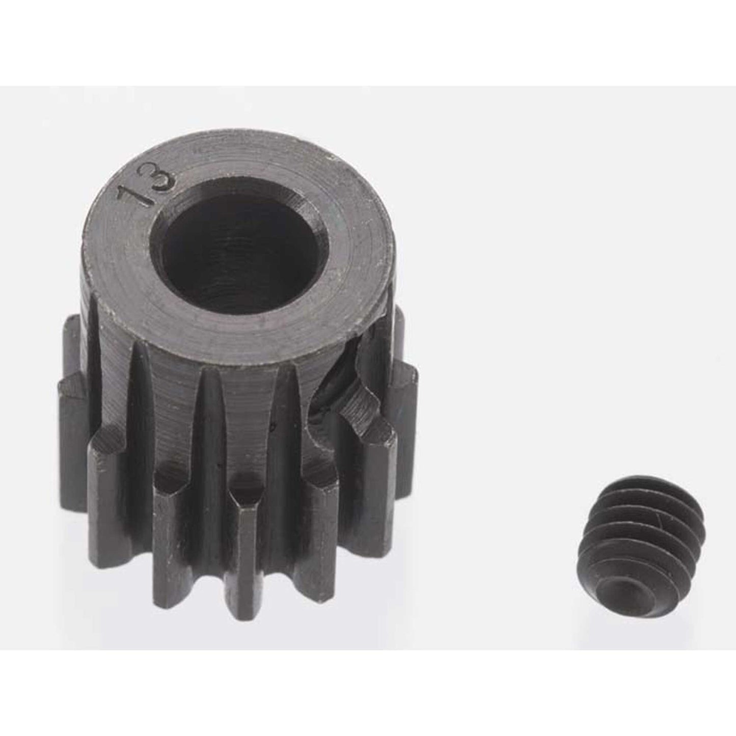Extra Hard 13 Tooth Blackened Steel 32p Pinion 5mm