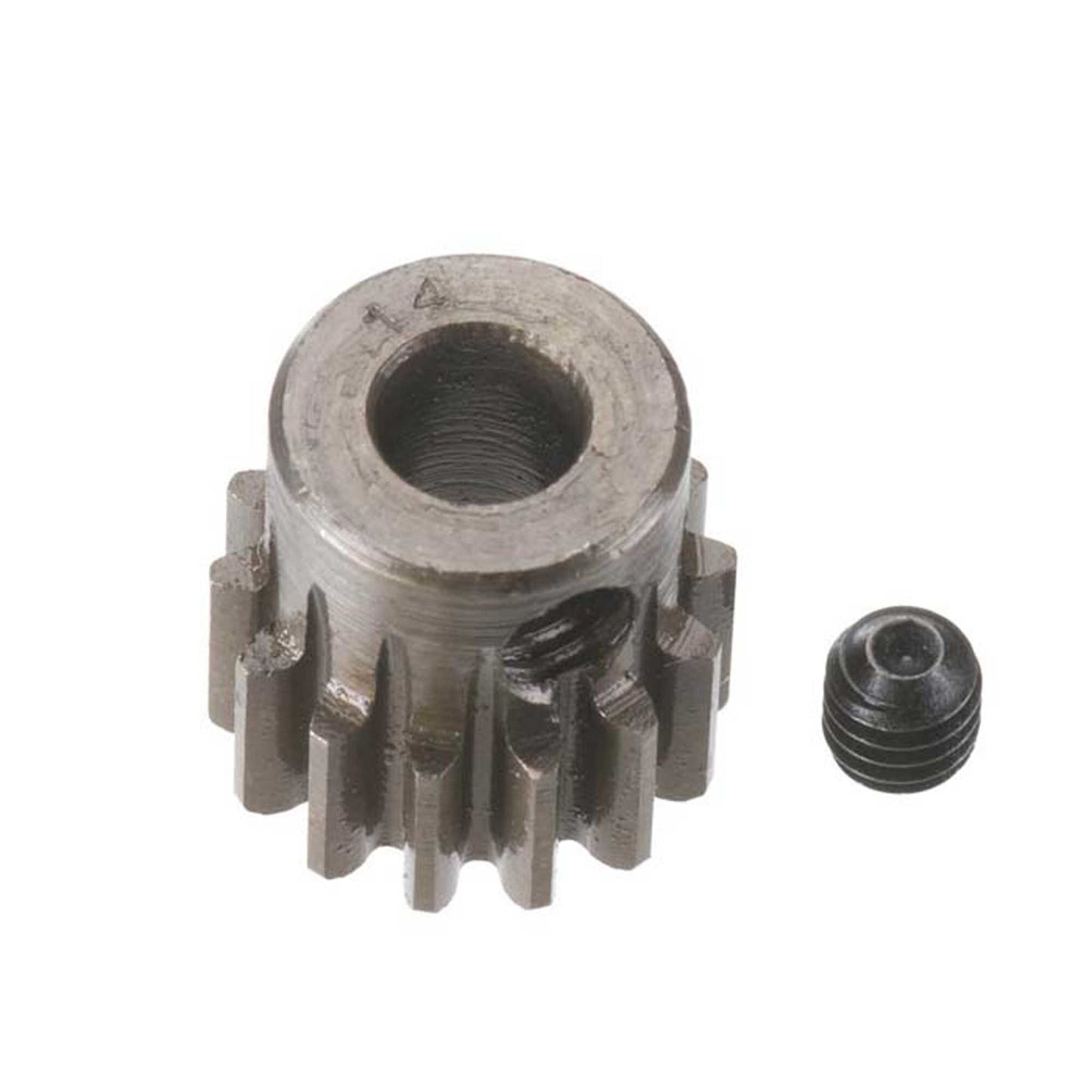 Extra Hard 5mm Bore .8 Module (31.75P) Pinion 14T