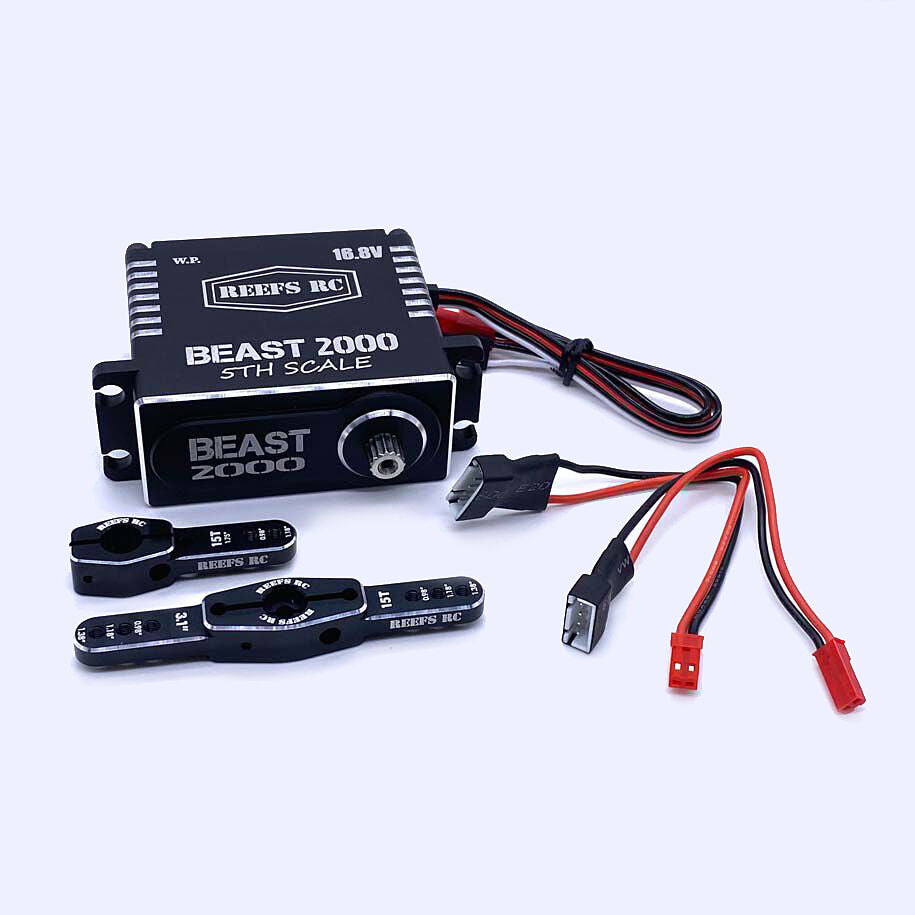 Beast 2000 1/5 Scale Digital Metal Gear Waterproof Servo Black