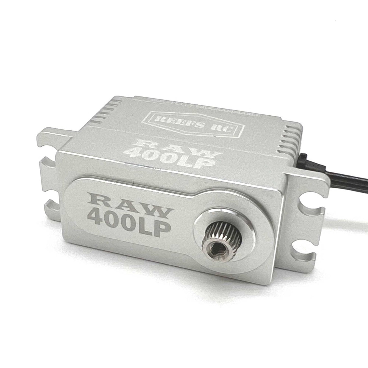 RAW 400LP Low Profile Digital Metal Gear Waterproof Programmable Servo Silver