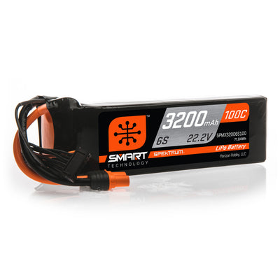 22.2V 3200mAh 6S 100C Smart LiPo Battery: IC5