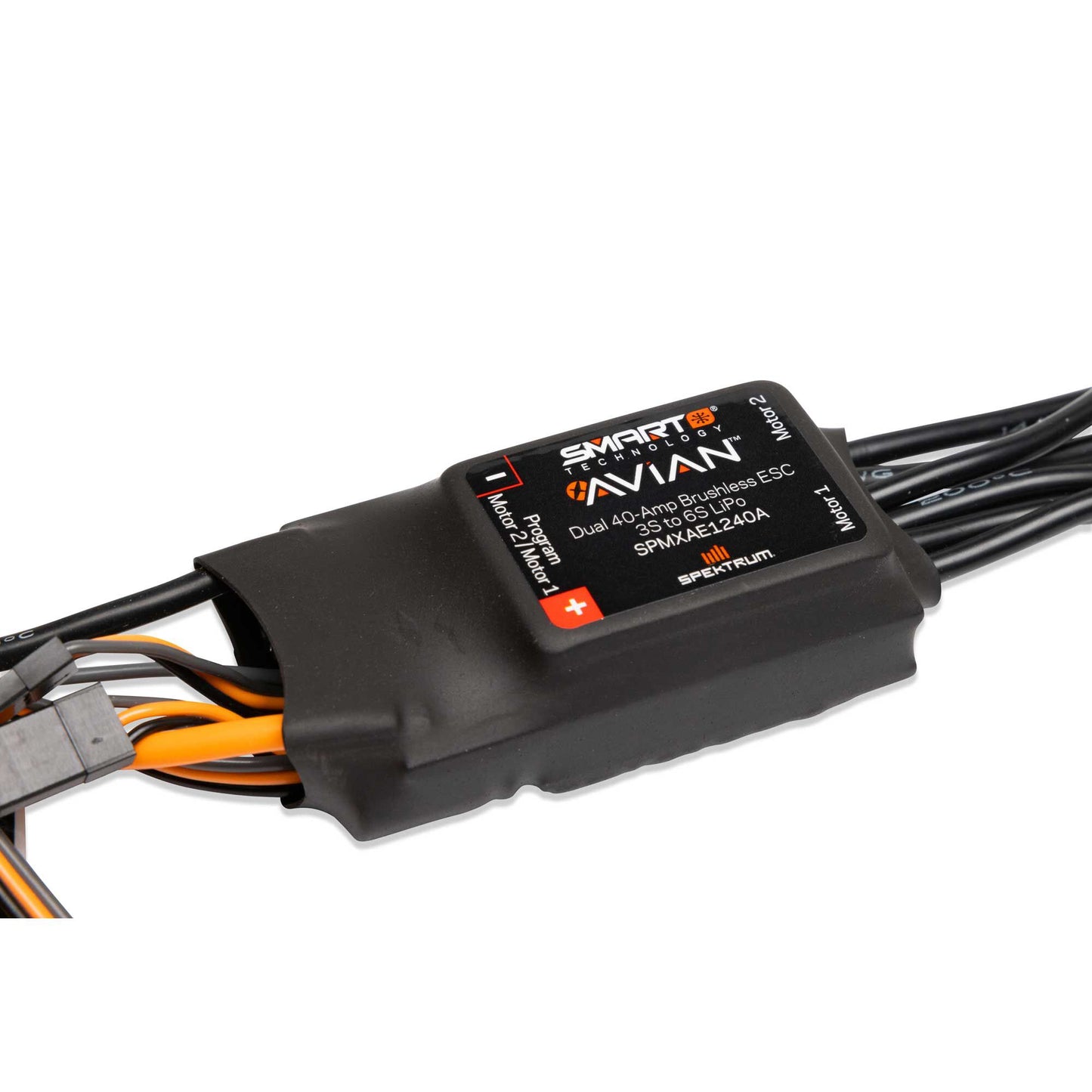 Avian 40-Amp Dual Smart Lite Brushless ESC 3S-6S: IC5