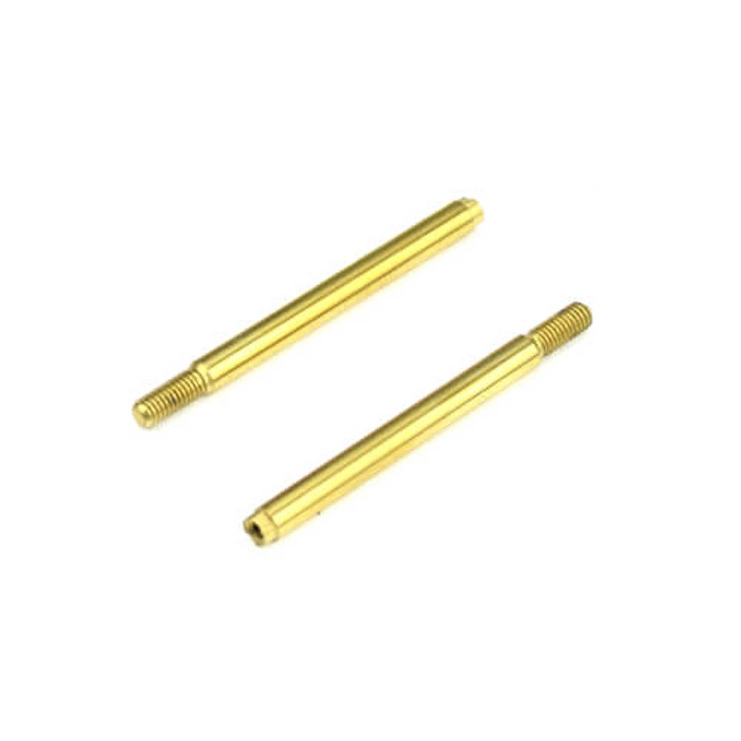 Shock Shafts Front Steel TiNi Coated (2): EB410