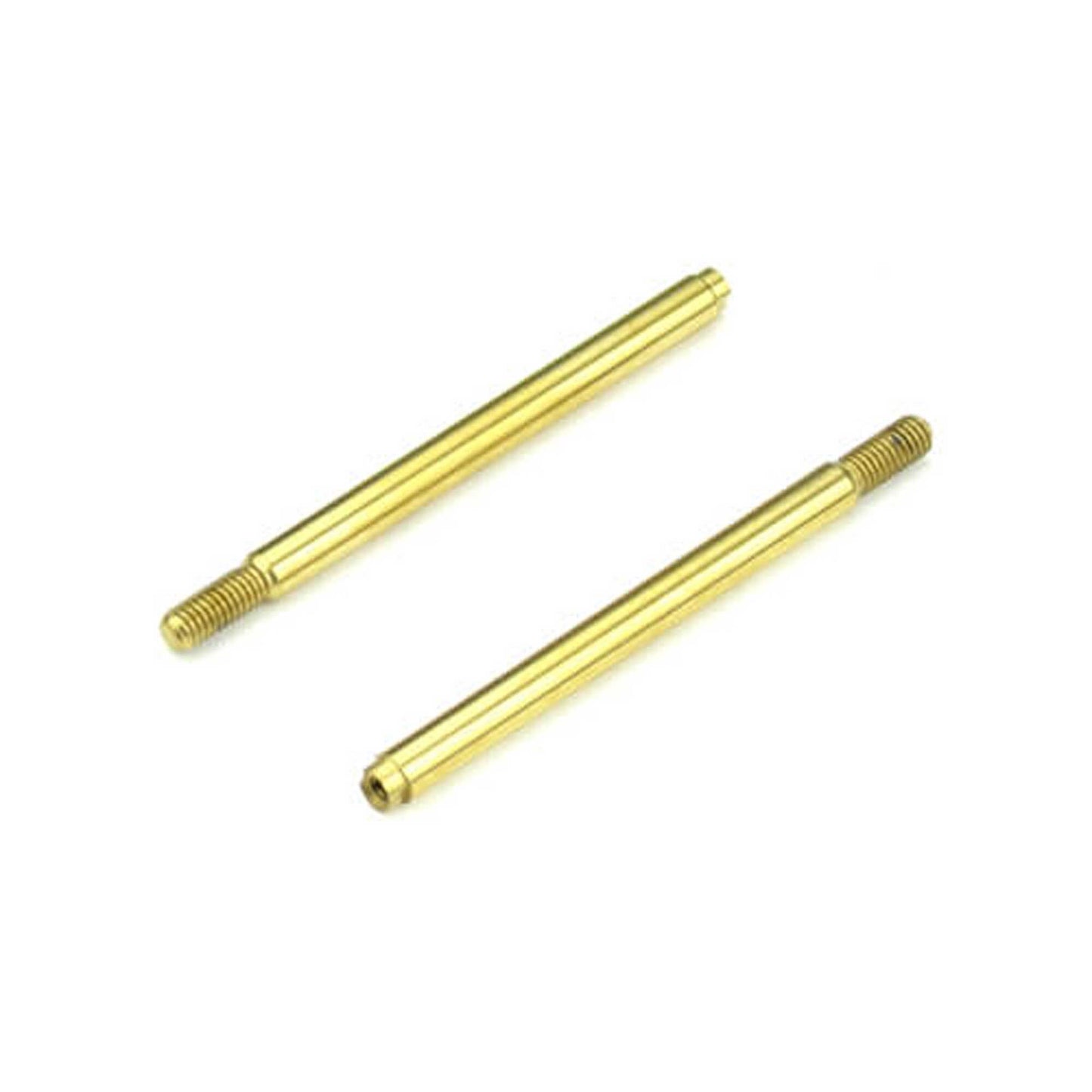 Shock Shafts Rear Steel TiNi Coated (2): EB410