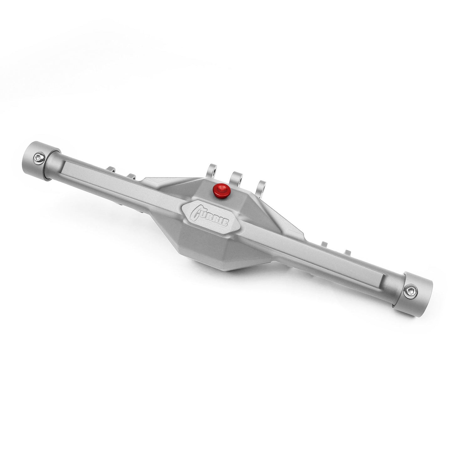 Currie F9 Rear Axle Clear Anodized: SCX10-II