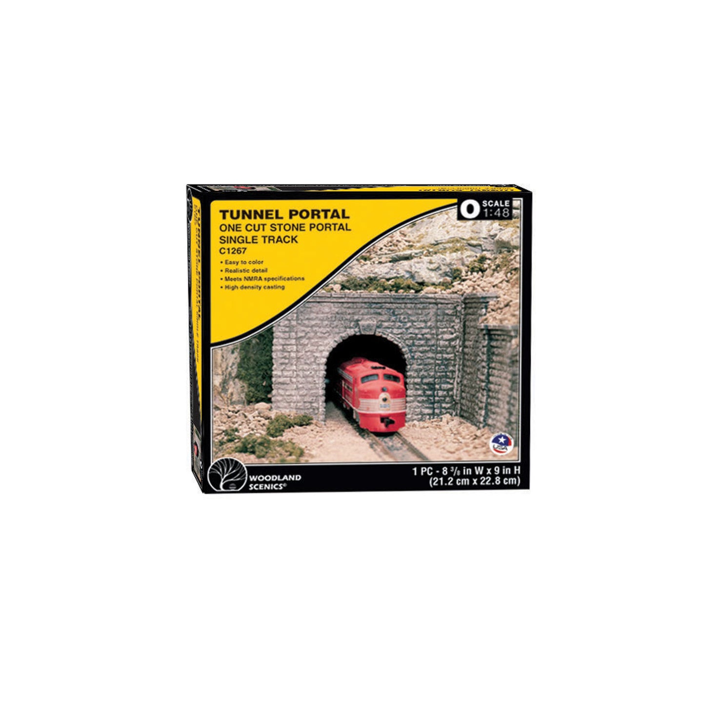 O Tunnel Portal, Cut Stone