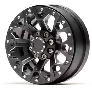 Hobby Details 1.9" Aluminum Beadlock Wheels - Y Style (4) (Titanium)