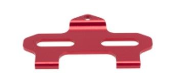 Hobby Details Traxxas 1/18 Teton Aluminum Battery Tray - Red - Partially Replaces TRA7523