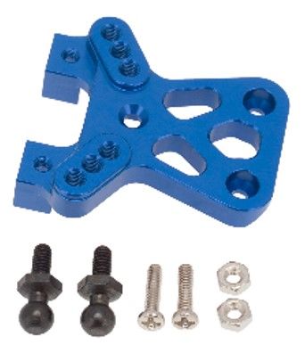 Hobby Details Traxxas 1/18 Teton Aluminum Front Shock Tower - Blue - Replaces TRA7637