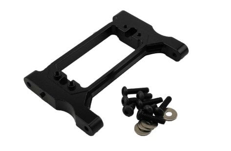 Hobby Details Traxxas TRX-4 Aluminum Servo Mount - Black - Partially Replaces TRA8239