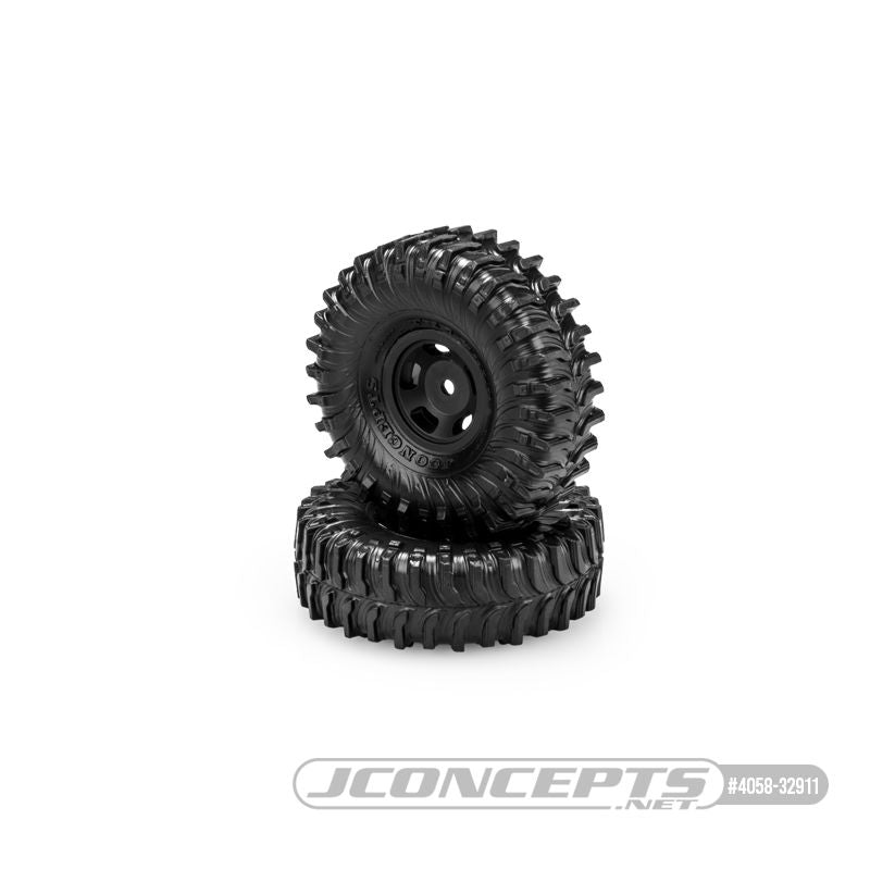 JConcepts The Hold - green compound (pre-mounted for FCX24 Smasher w/ Glide 5 wheel) (Pre-mounted for FCX24 Smasher)