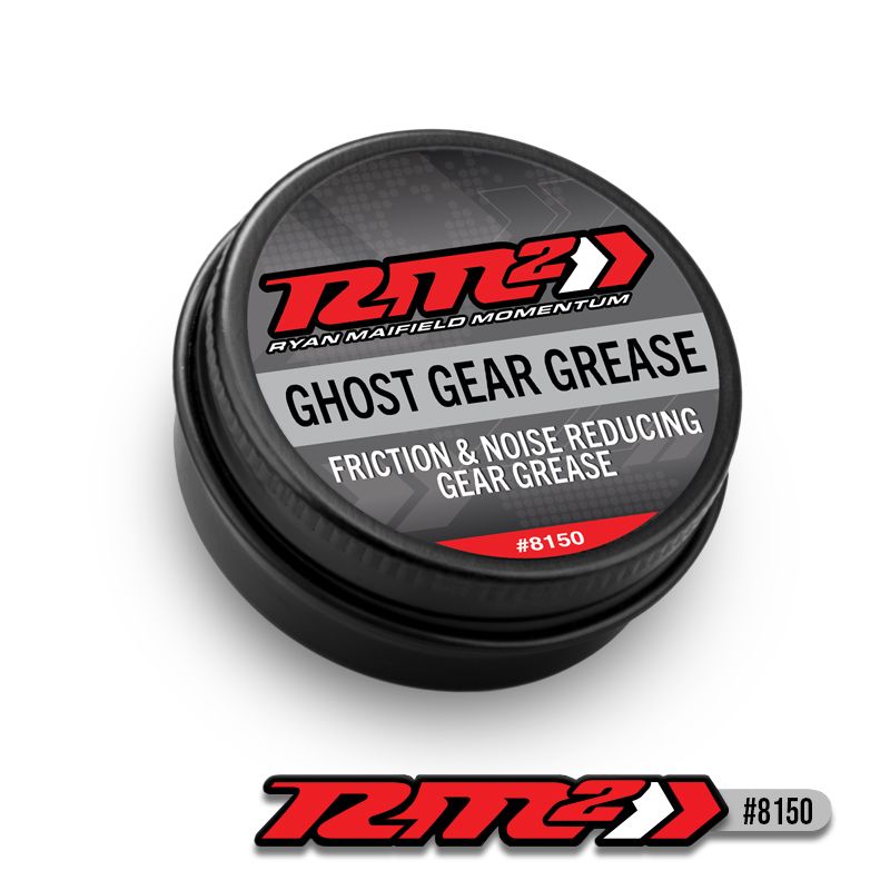 JConcepts RM2 Ghost, Friction and Noise Reducing Gear Grease (Apply to Plastic Gears)