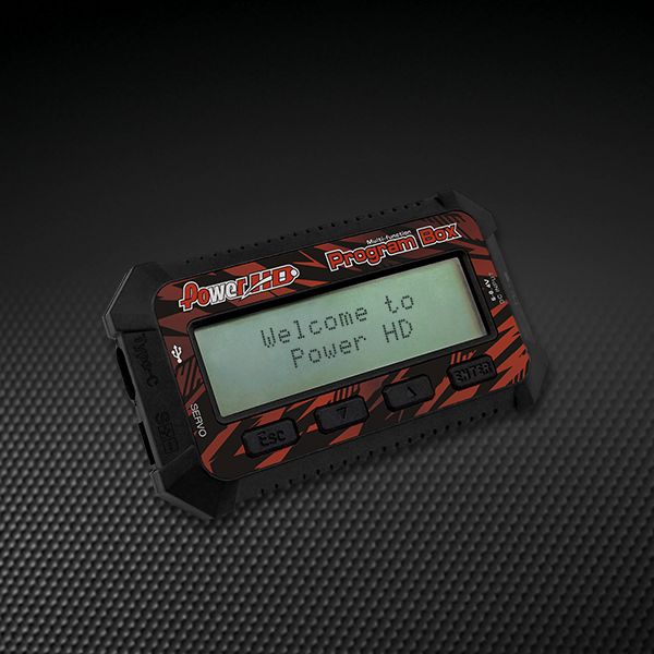 Power HD Programmer for PGB & PGC Series Servos. Only the latest versions of the following servos are programmable. PGB: S15, S25, S35, S50 & PGC: D12, D15, A-40CHV, A-50CHV, WH-20MG, WH-30MG, WH-40MG. These servos will have the PGB or PGC symbol on them.