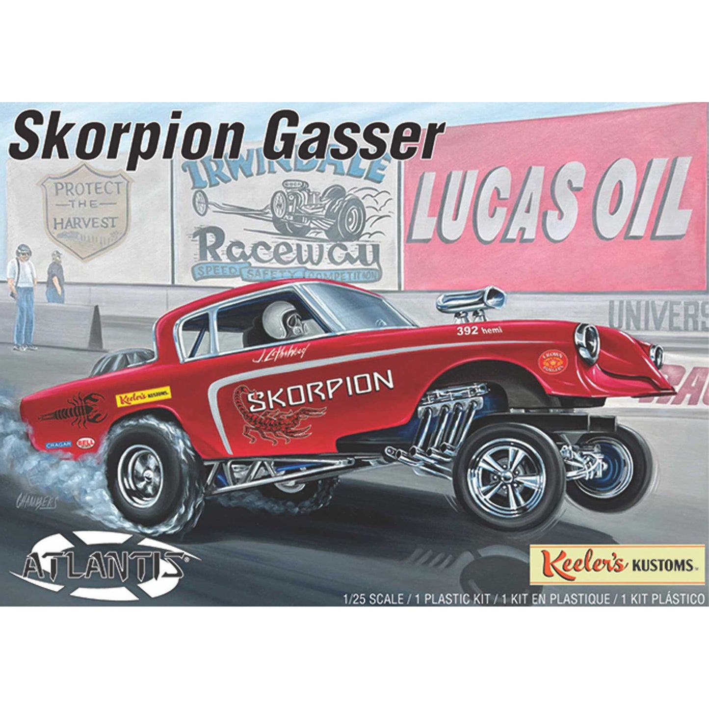 Atlantis 1/25 Keelers Kustom's Skorpion Gasser