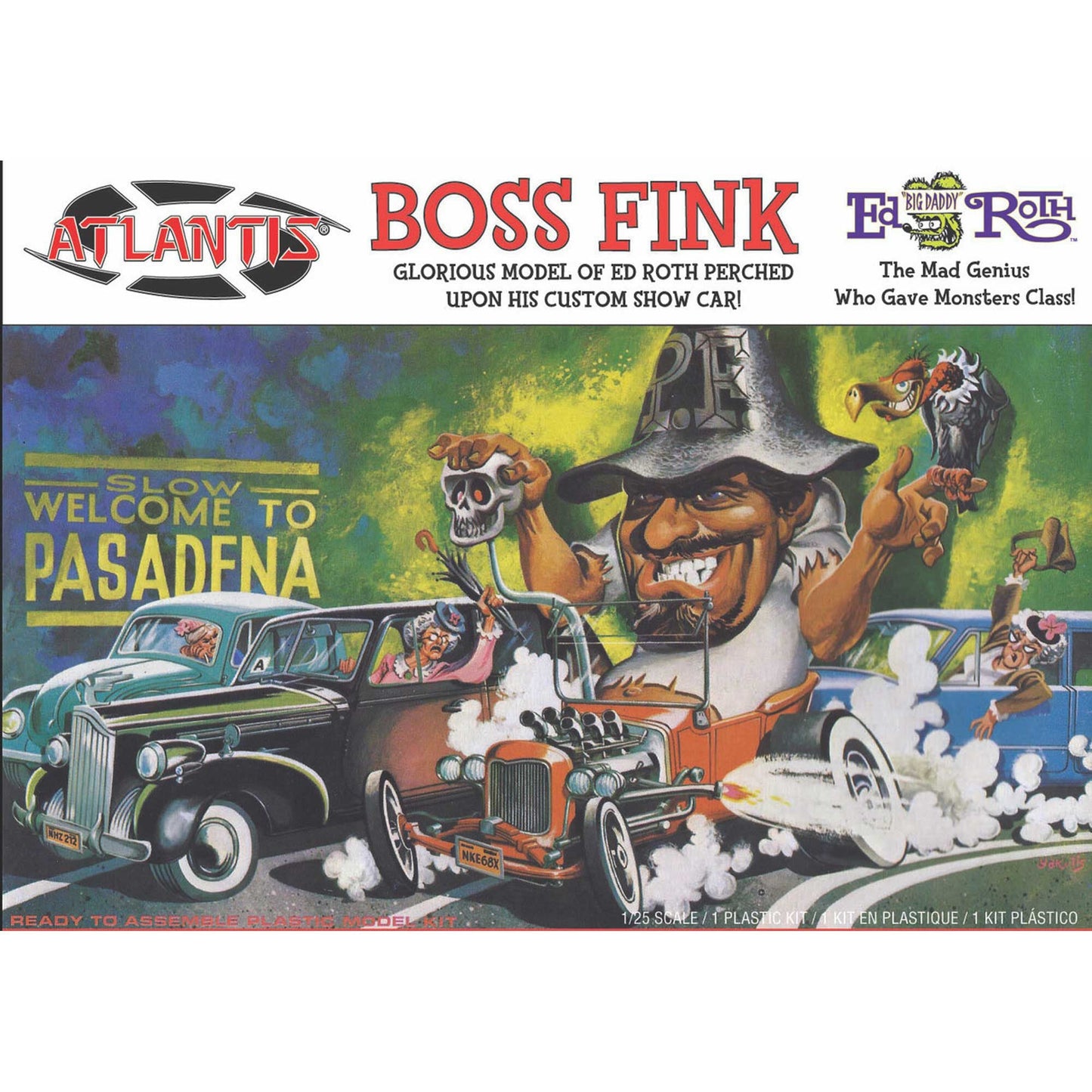 Atlantis 1/25 Ed Roth Boss Fink