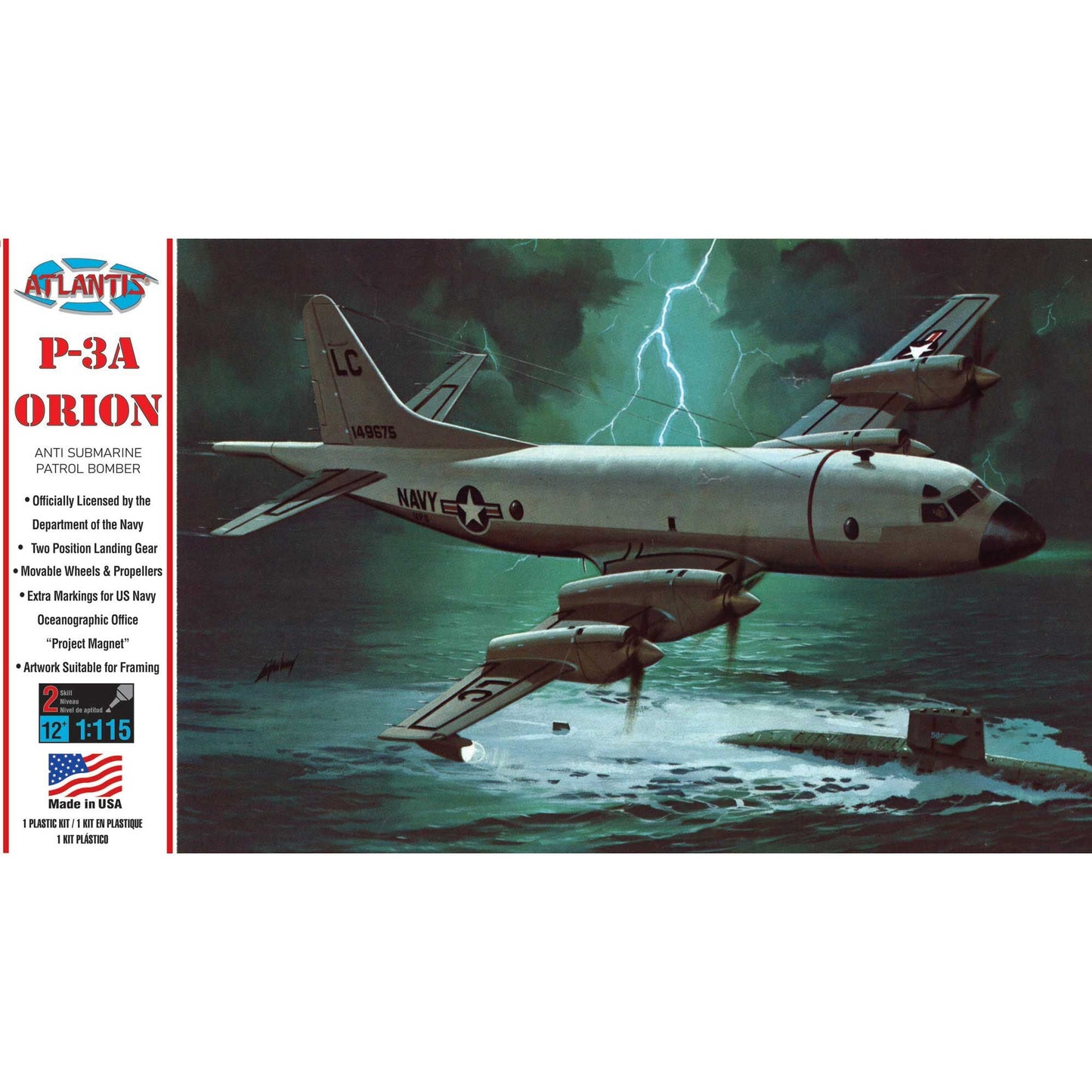 Atlantis 1/115 Lockheed P-3 Orion
