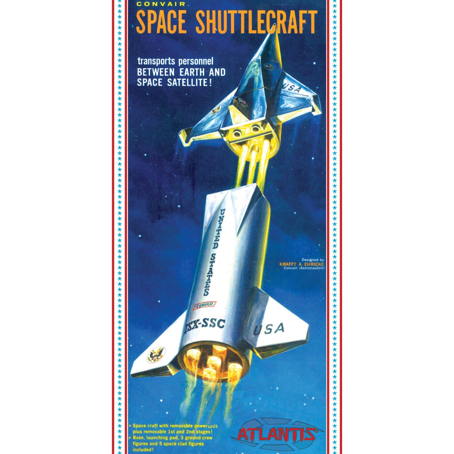 Atlantis Convair Shuttle Craft Space Ship