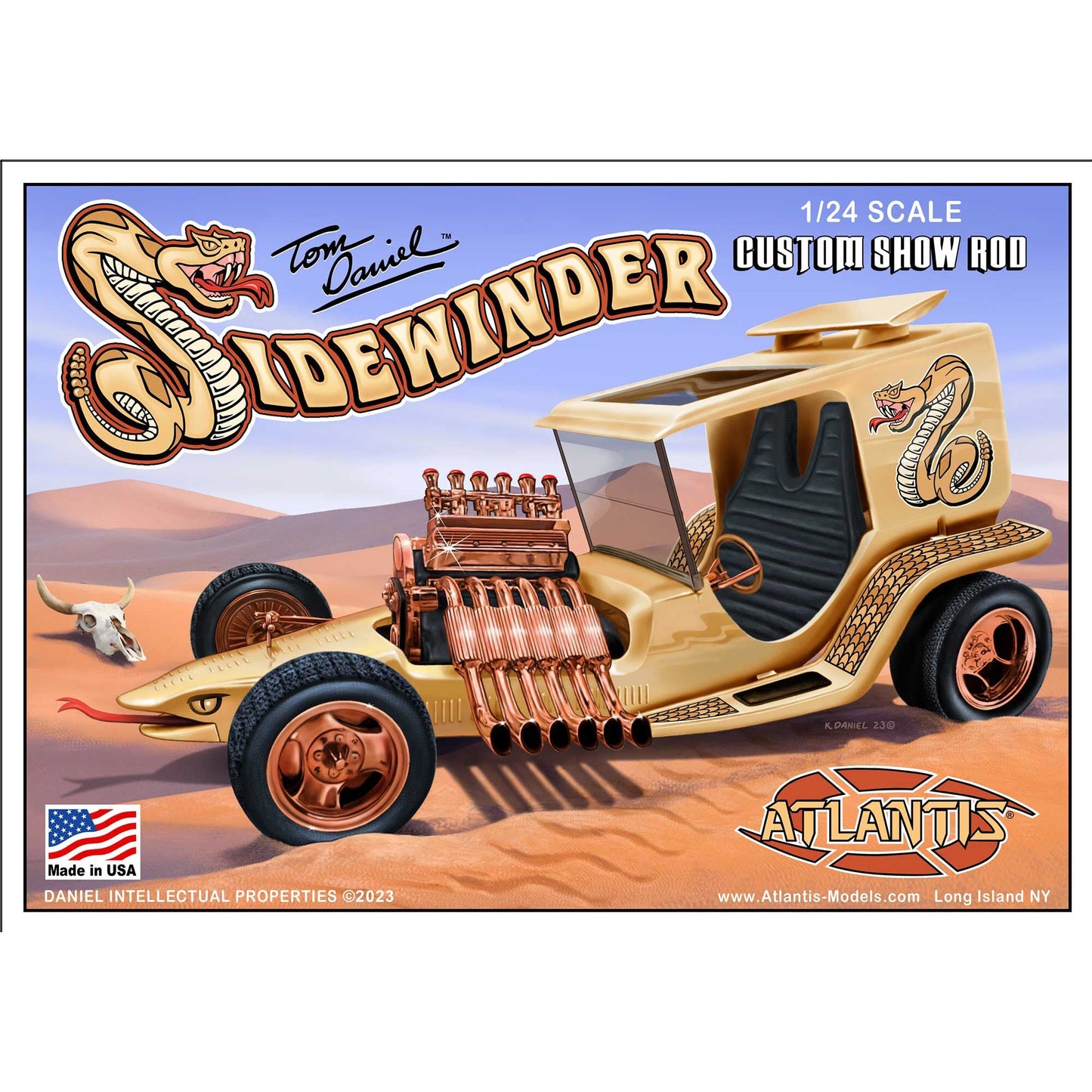 Atlantis 1/24 Tom Daniel Sidewinder Custom Show Rod