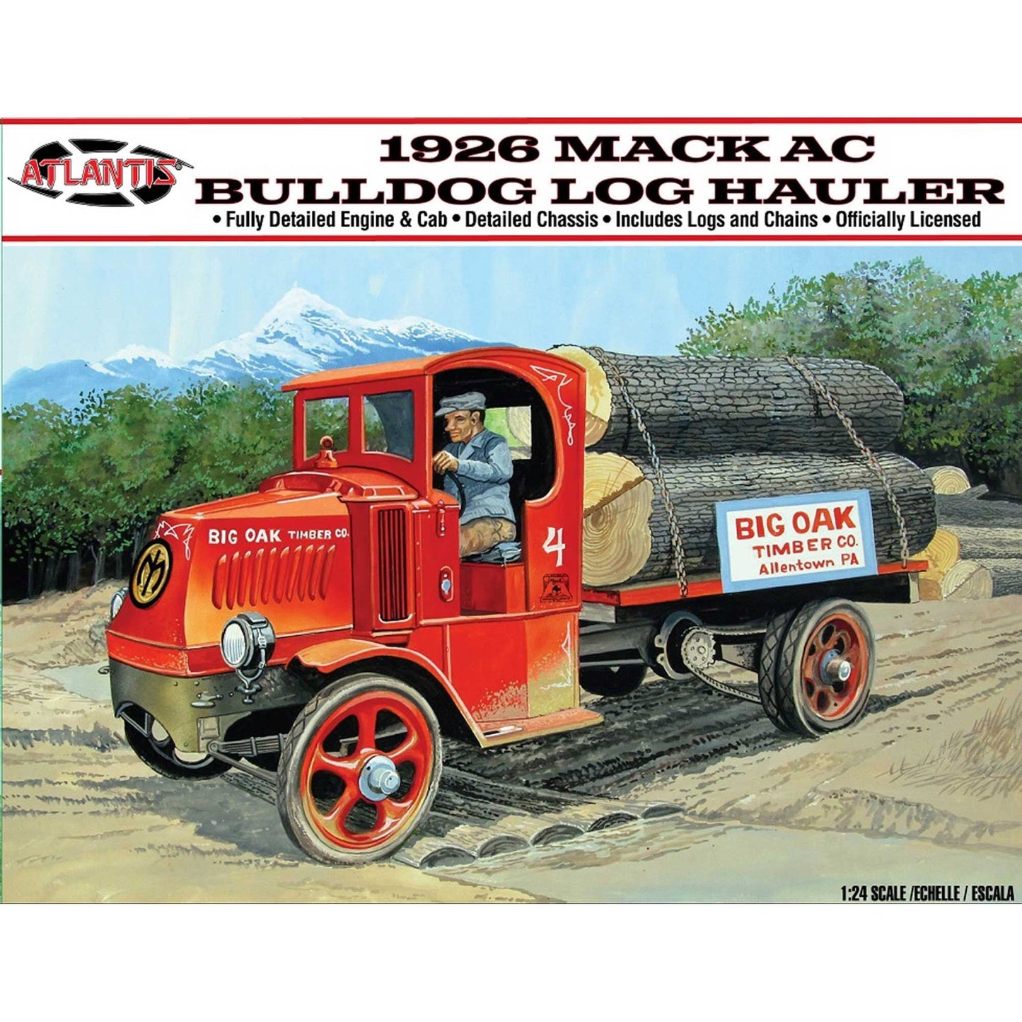 Atlantis 1926 Mack Bulldog Log Hauler