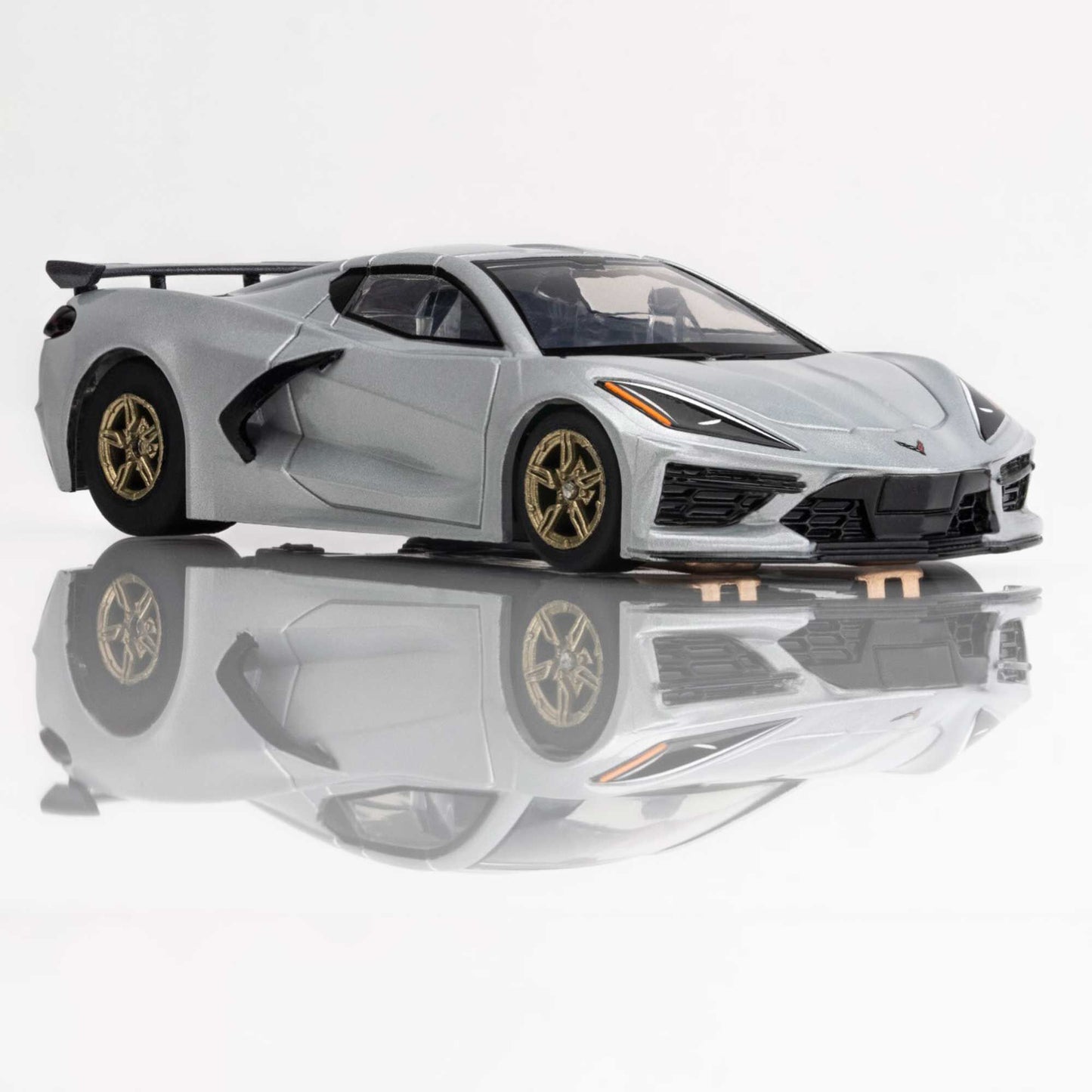 HO Corvette C8 Slot Car, Metallic Ceramic Matrix