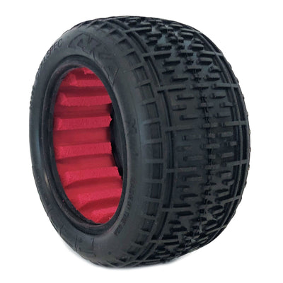 AKA Products 1/10 Buggy REBAR Rear (Sft) w/Red Inserts