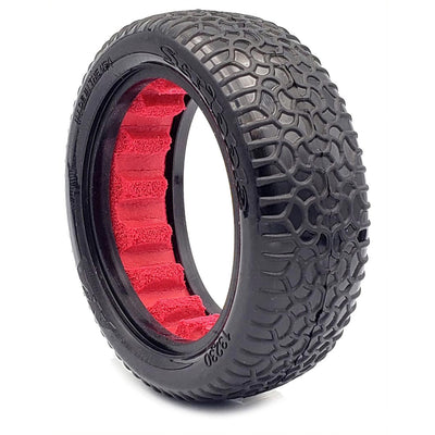AKA Products 1/10 Buggy Scribble 2.2 2WD Front, Super Soft:Red
