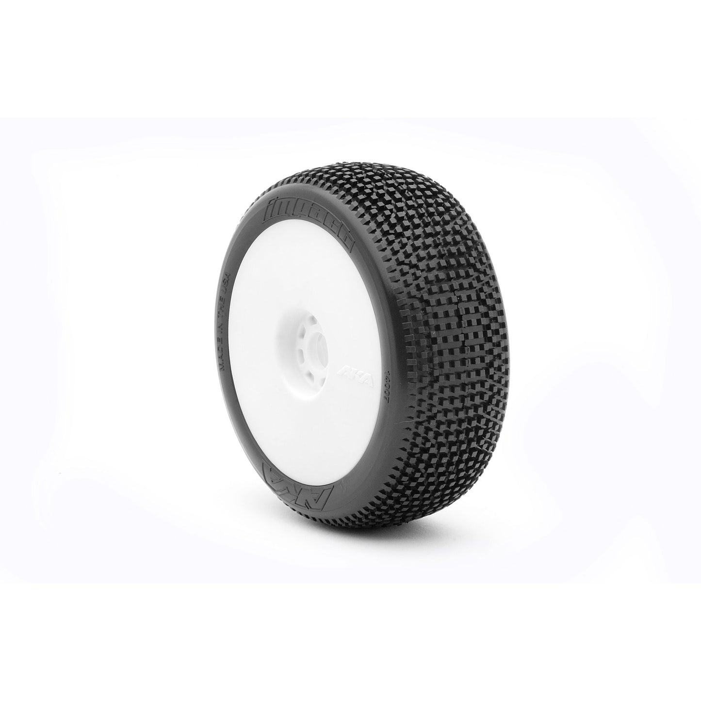 AKA Products 1/8 Buggy IMPACT (Soft Long Wear) EVO Mntd Whte
