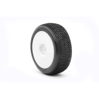 AKA Products 1/8 Buggy IMPACT (Soft Long Wear) EVO Mntd Whte