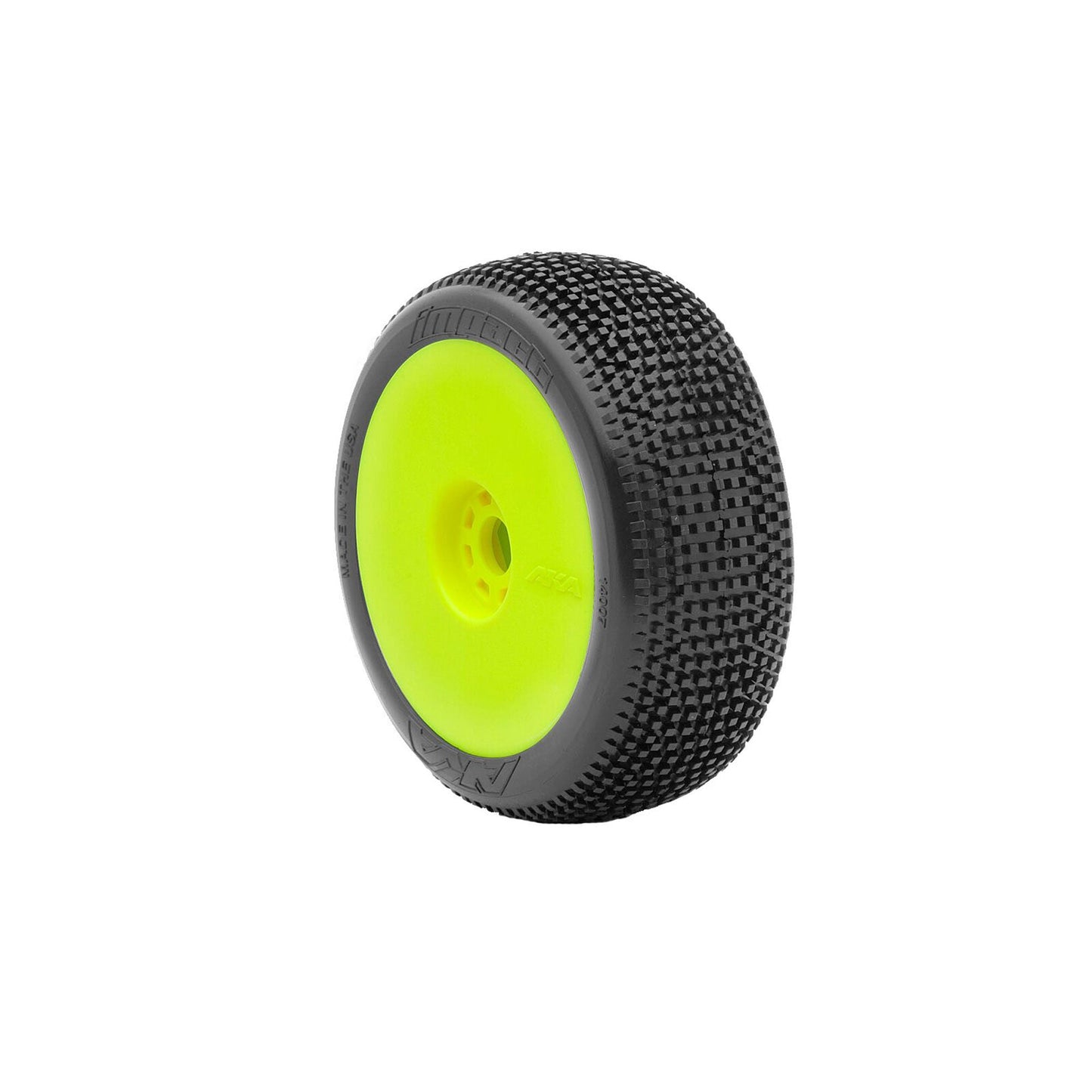 AKA Products 1/8 Buggy IMPACT (Soft Long Wear) EVO Mntd Yel