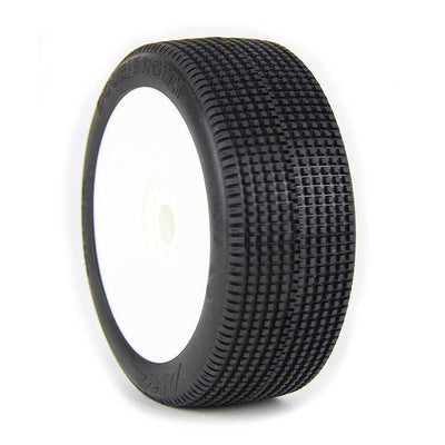 AKA Products 1/8 Buggy DOUBLE DOWN (Soft) EVO Mntd Whte